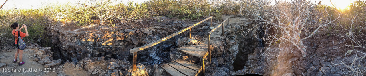 Tower Island Crevasse