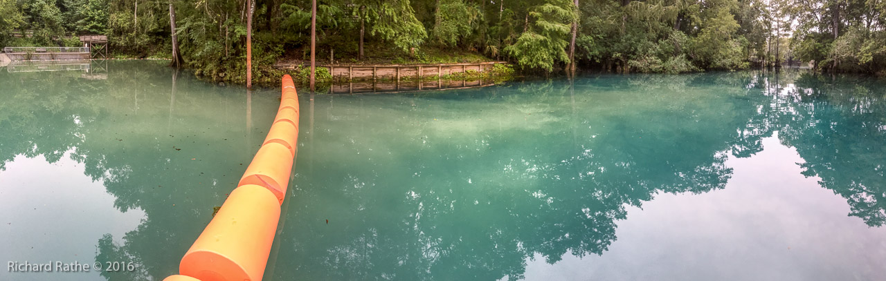 Fanning Springs Turns Cloudy