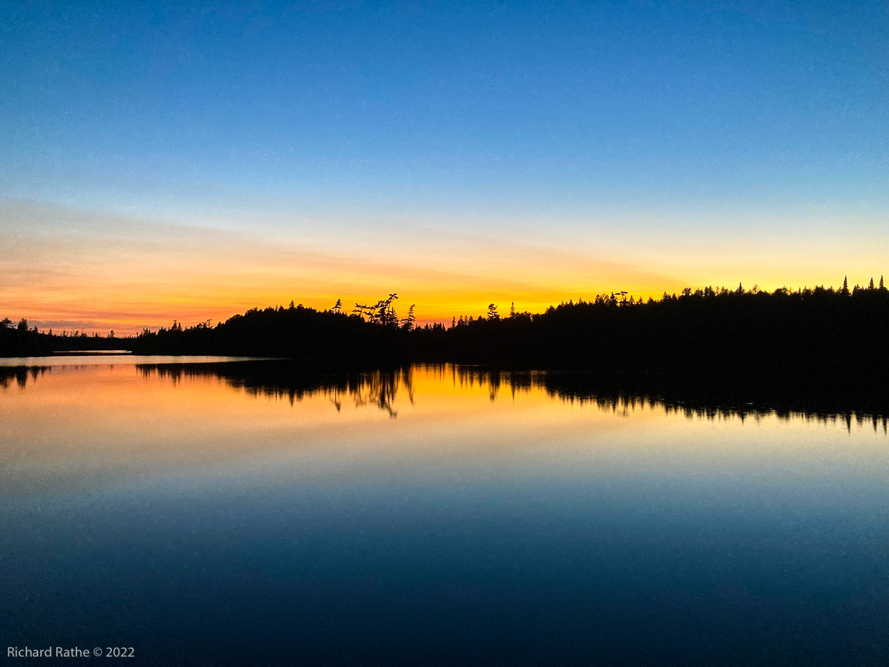 Sunset, Smoke from Western Fires