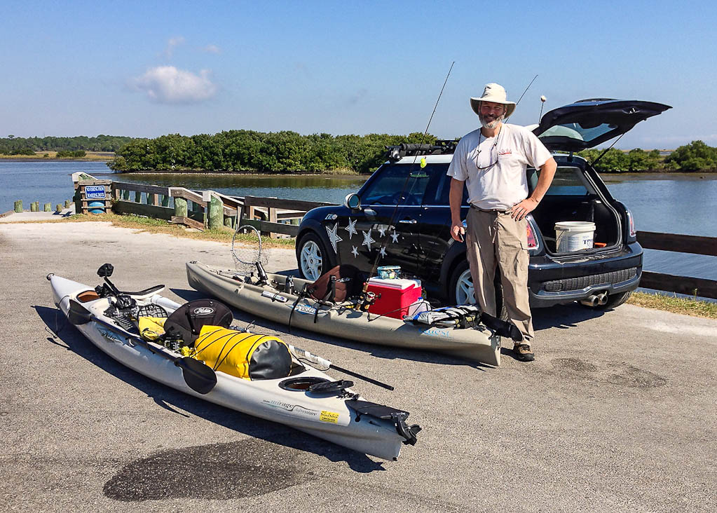 Richard at the Put In