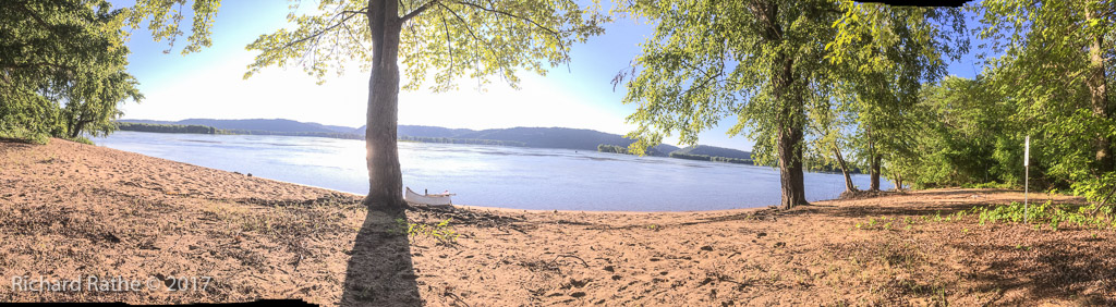 Camping on a Sandbar